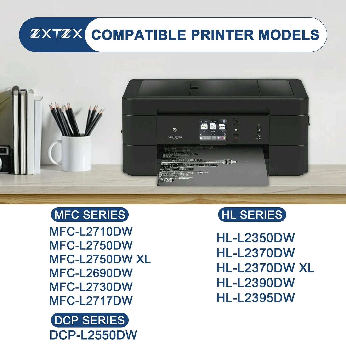 TN 730 TN 760 Toner Replacement for Brother TN760 TN730 Black Toner Cartridge Printer