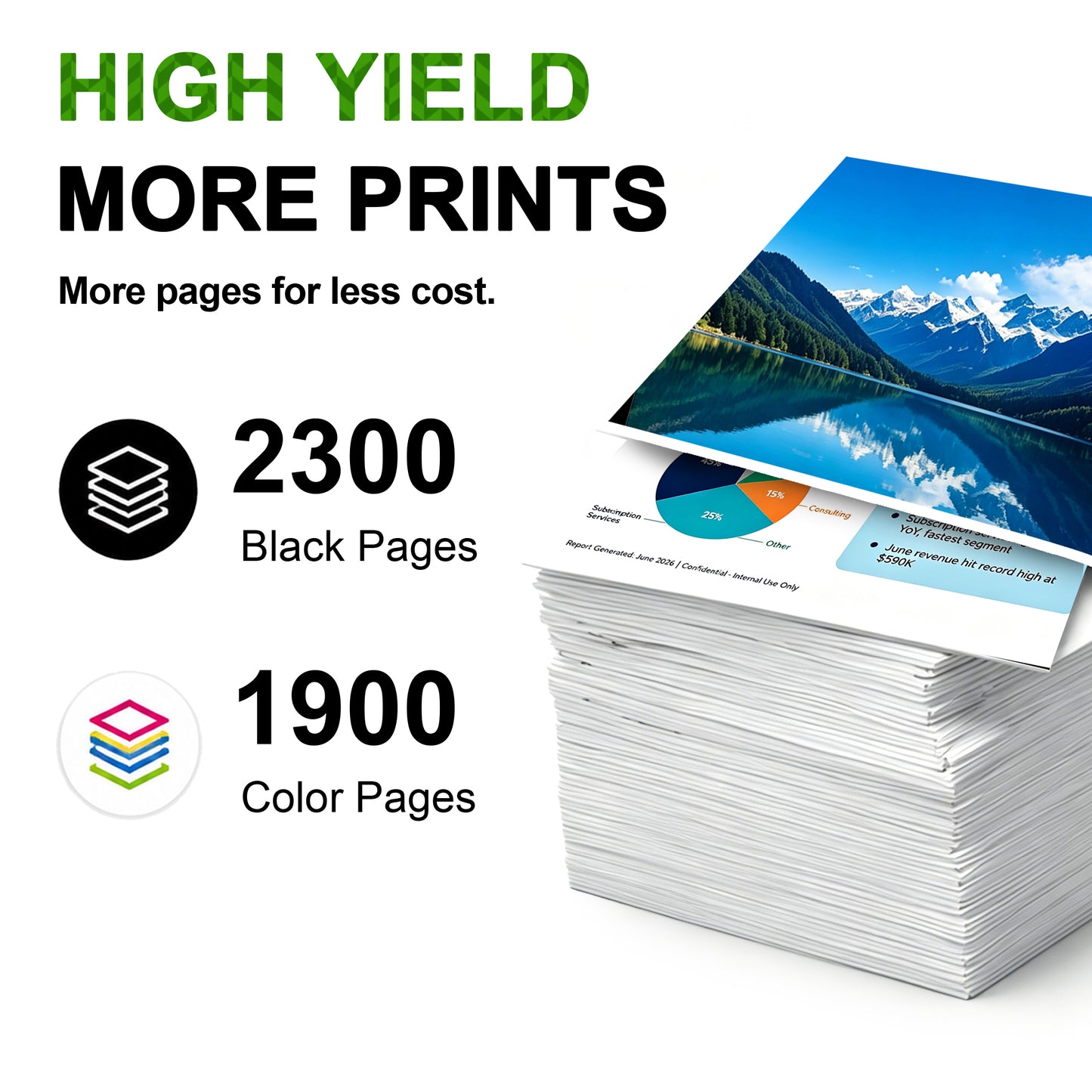 962XL Ink Cartridges Combo Pack Compatible for 962 xl 962 Ink Cartridges Works with OfficeJet Pro 9022 9022e 9025 9025e Printers (4-Pack)