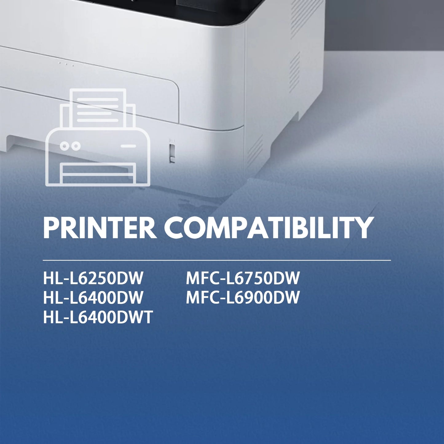 DR890 Black Drum Unit Compatible with Brother DR 890 for DCP-L5500DN DCP-L5600DN Printers