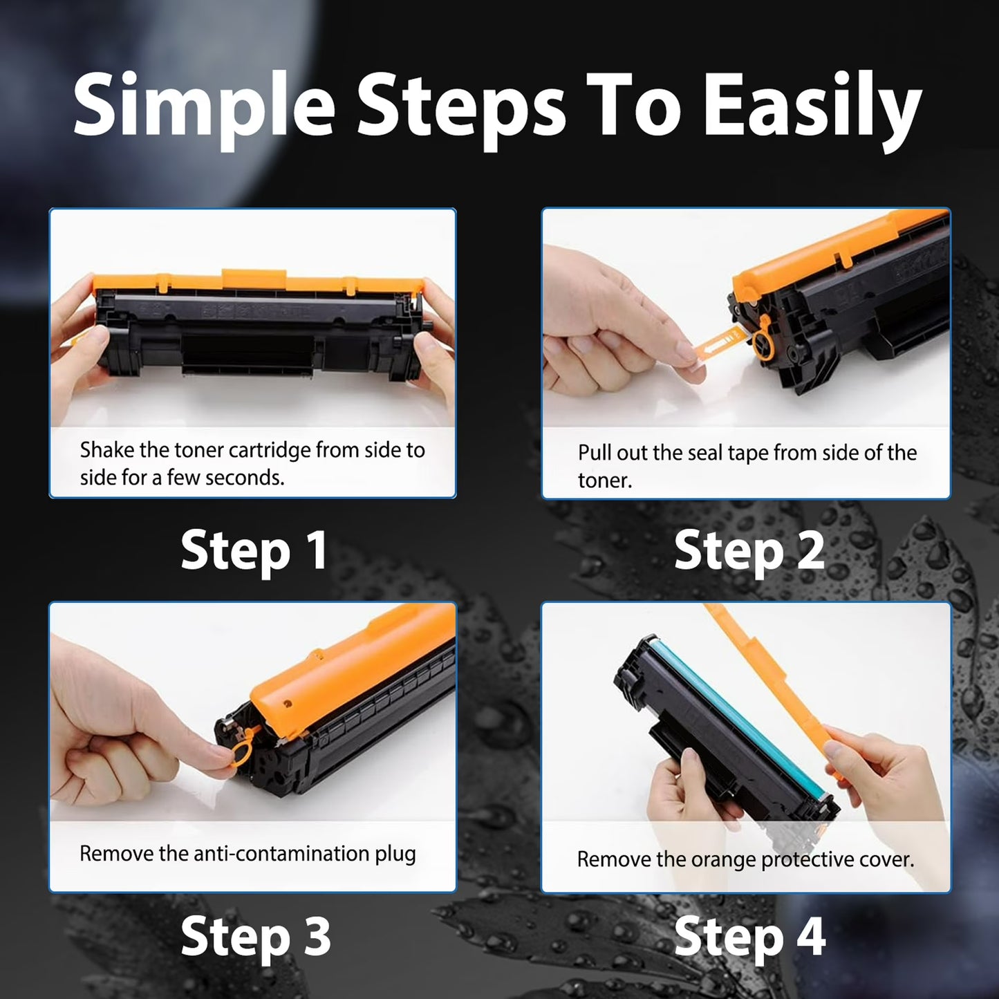202X Toner Cartridge Compatible for 202X Toner Cartridge Color LaserJet Pro MFP M281fdw M254dw Printer (5 Pack Black Cyan Yellow Magenta)
