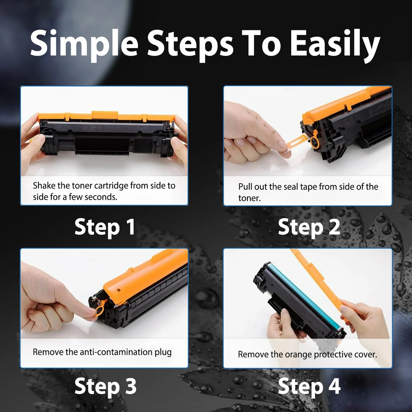 131A Toner Cartridge for Compatible HP 131A CF211A Toner Cartridge for HP LaserJet Pro 200 color MFP M276nw Printer