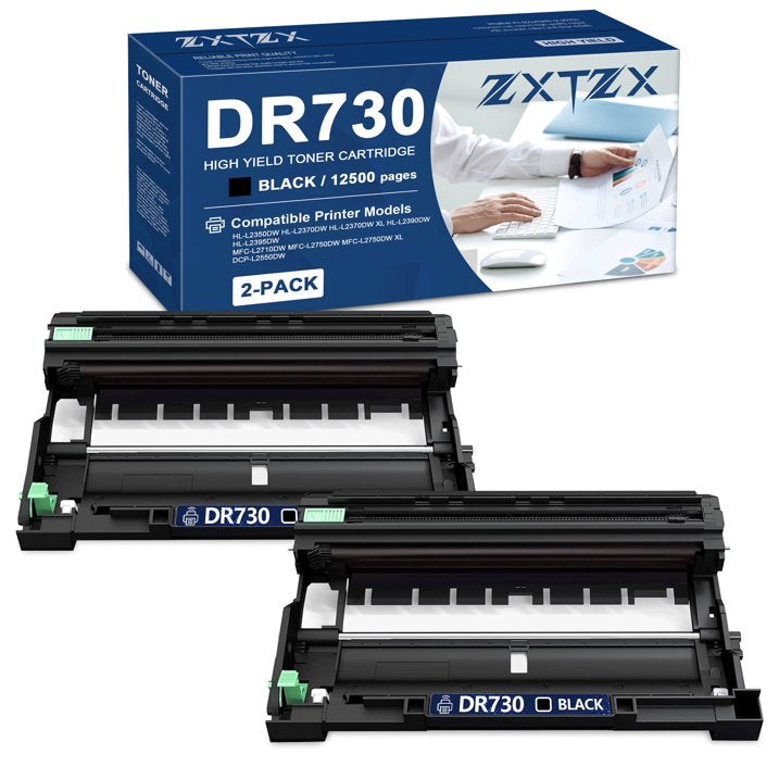 DR730 Compatible Drum Unit (Not Toner) Replacement for Brother DR-730(2 Pack)