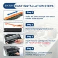 TN227 Toner Compatible for Brother TN227 Toner Cartridges Black Cyan Magenta Yellow Printer 4-Pack