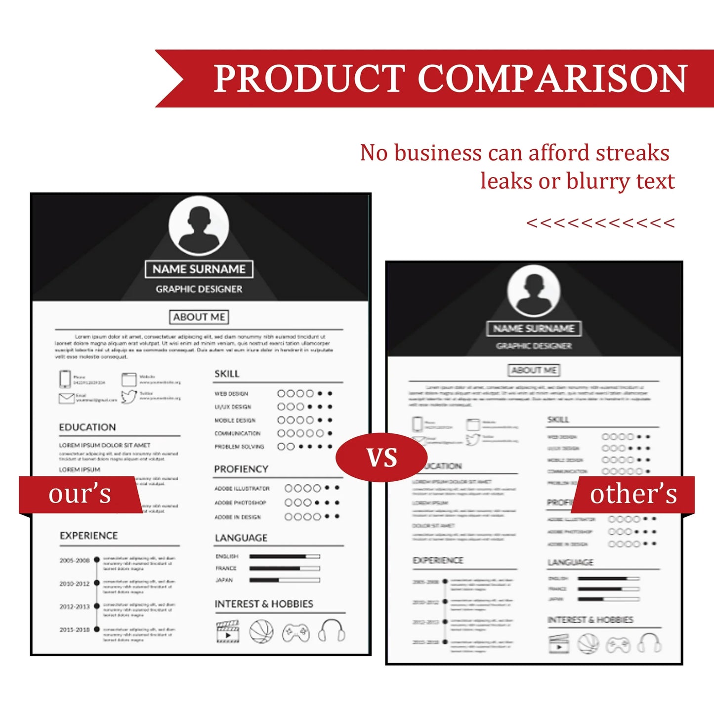 051 Toner Cartridge Replacement for Canon 051 Toner Cartridges for ImageCLASS MF264dw MF267dw Printer