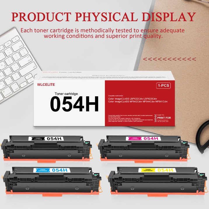 054H CRG 054H Toner Cartridge Replacement for Canon 054H Toner Cartridge for LBP623Cdw MF644cdw MF641Cdw Printer