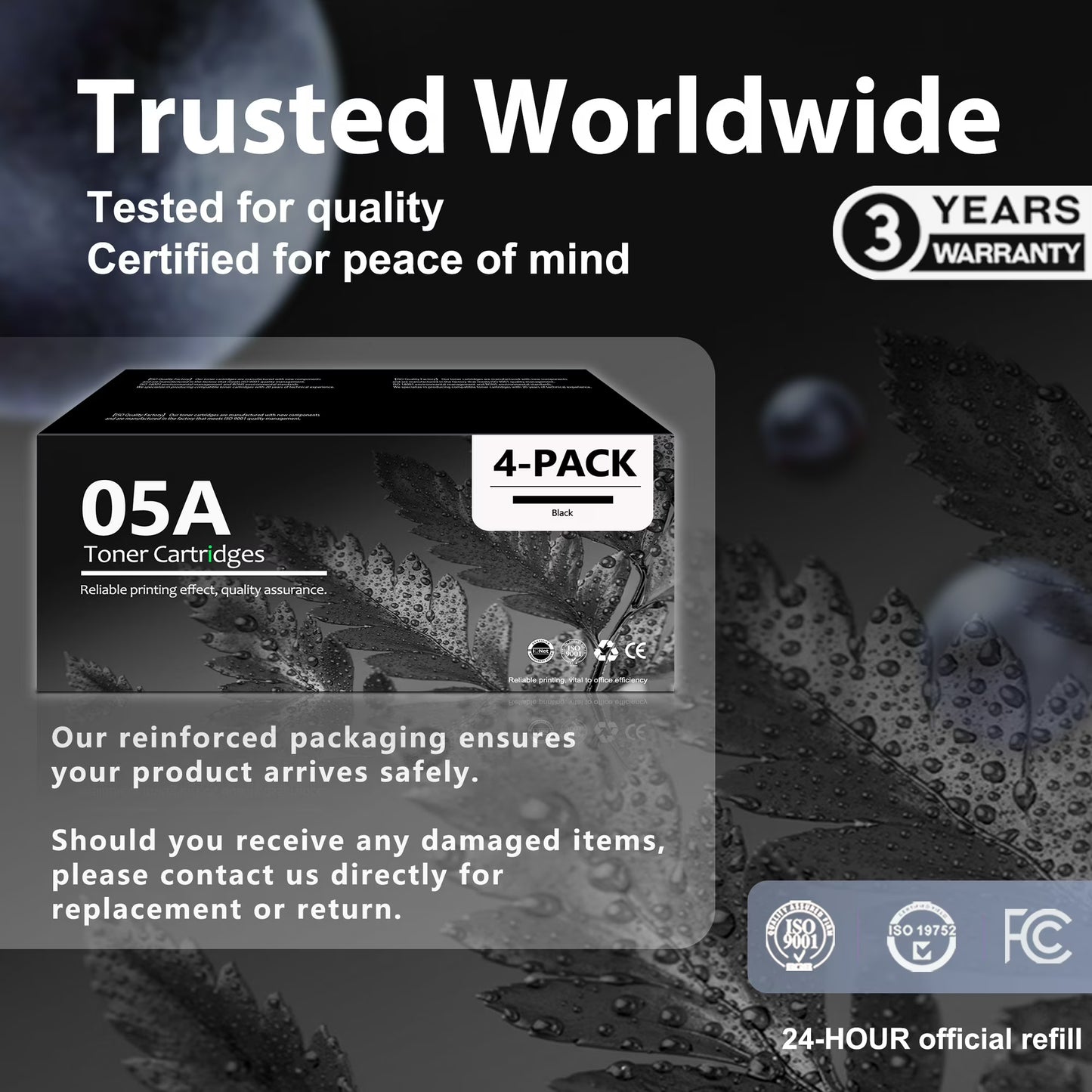 05A CE505A Toner Cartridge Compatible for 05A Toner Cartridge for P2035 P2035n Printer
