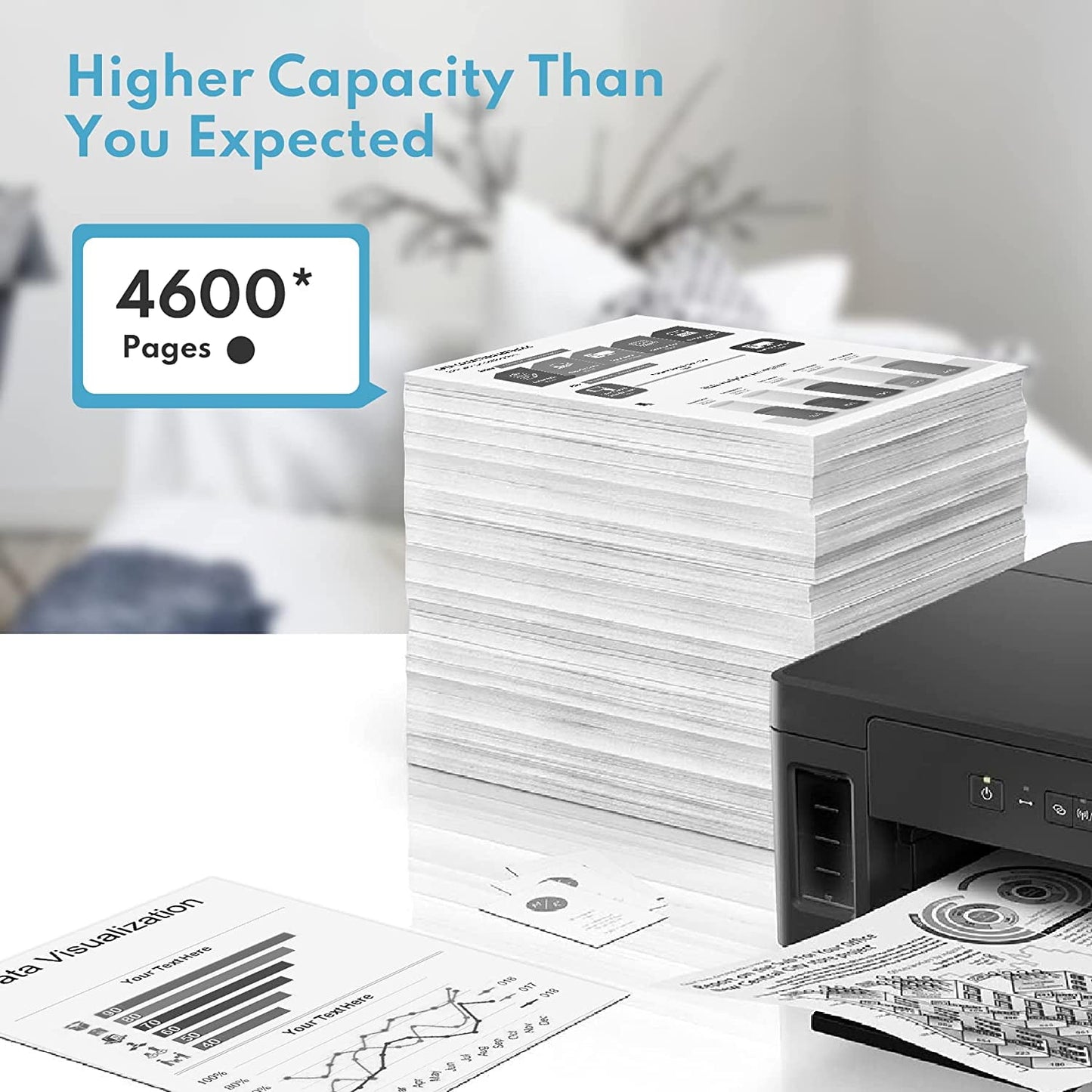 051H-Black(2168C001) Toner Cartridge Replacement for Canon 051H i-SENSYS MF260/LBP260 LBP160 MF264dw Printers