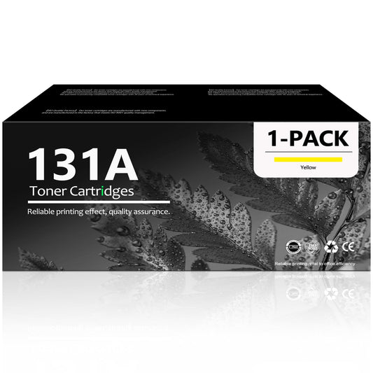 131A Toner Cartridge for Compatible HP 131A CF212A Toner Cartridge Printer (Yellow)