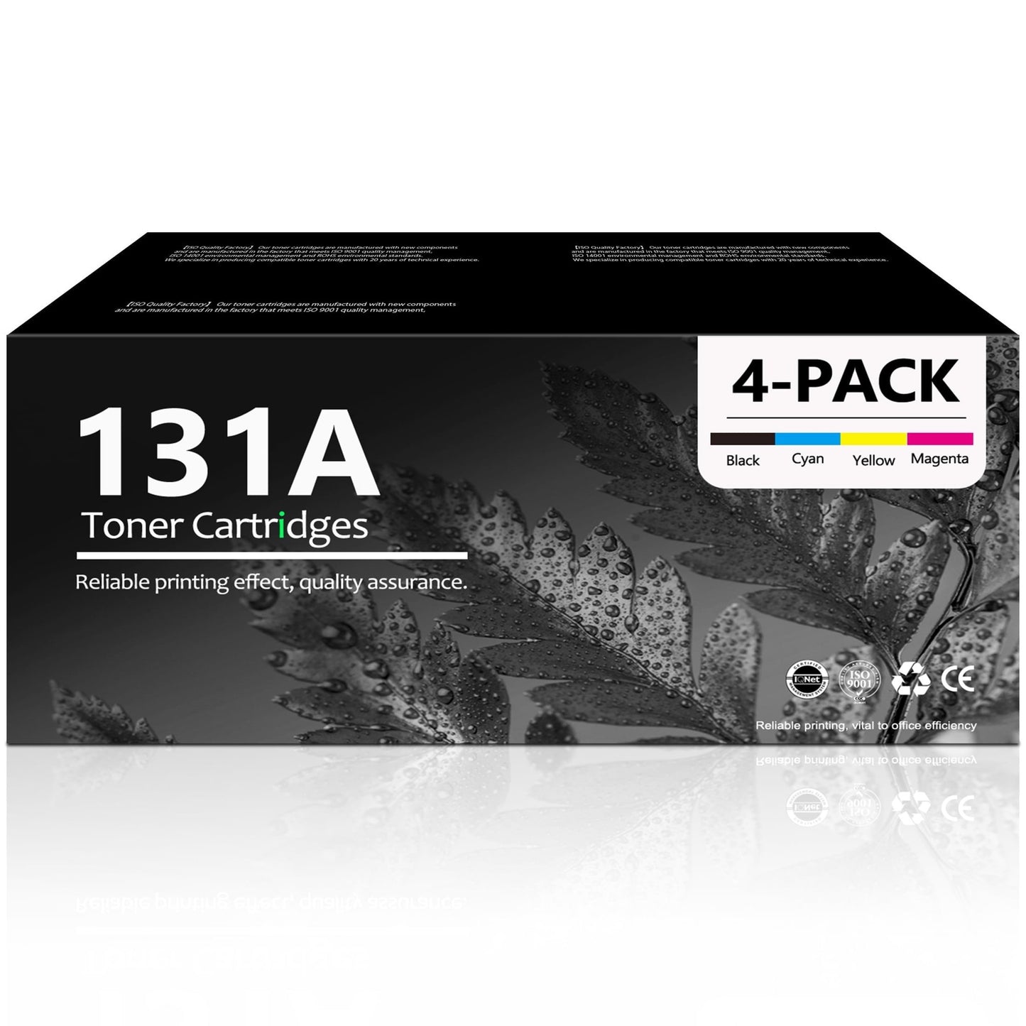 131A Toner Cartridge for Compatible HP 131A Toner Cartridges HP LaserJet Pro 200 color M251nw MFP M276nw Printer (4-Pack)