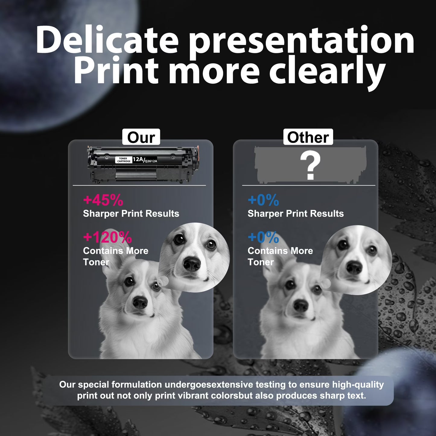 12A Q2612A Toner Cartridge Compatible for 12A Toner Cartridge for Laserjet 1020 1022 1012 Printer（4-Pack，Black）