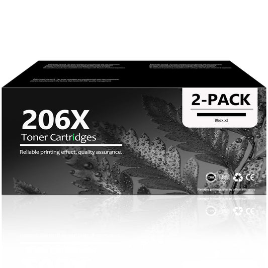 206X 206A Toner Cartridge Compatible for 206X High Yield for Color Laserjet Pro M283fdw M255nw Printer