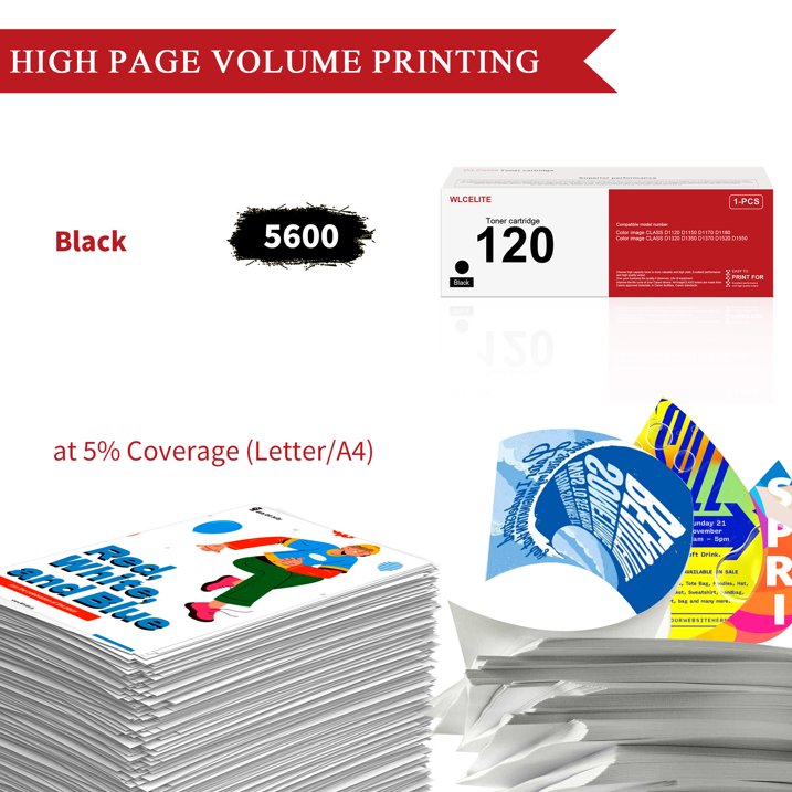 CRG 120 Toner Cartridges Compatible for Canon 120 Toner Cartridge Compatible for Canon ImageClass D1120 D1150