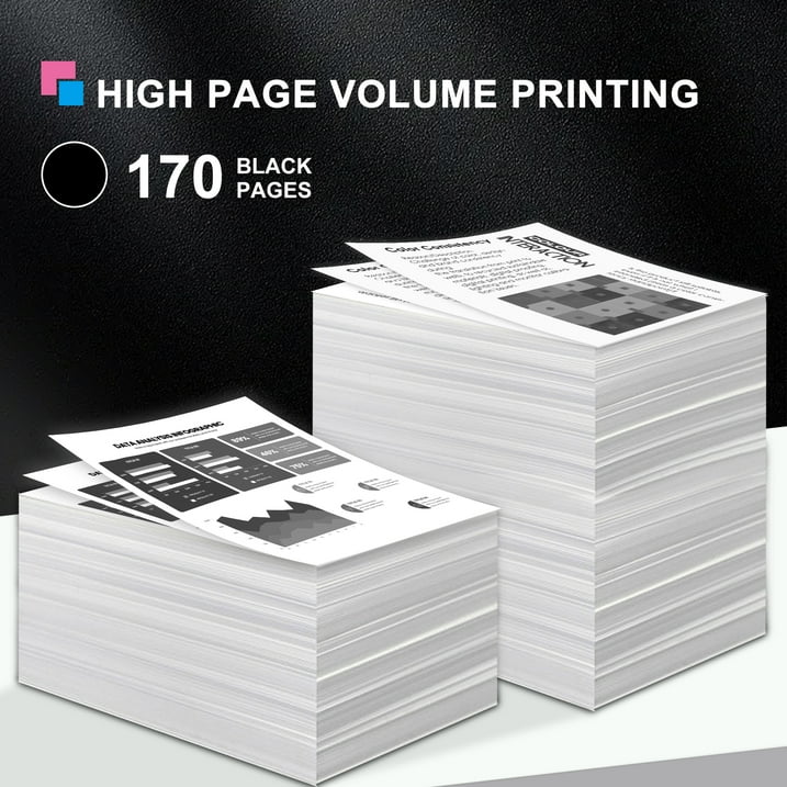 68 Ink Compatible for HP 68 Black Ink Cartridge for Envy 6100e 6500e Series