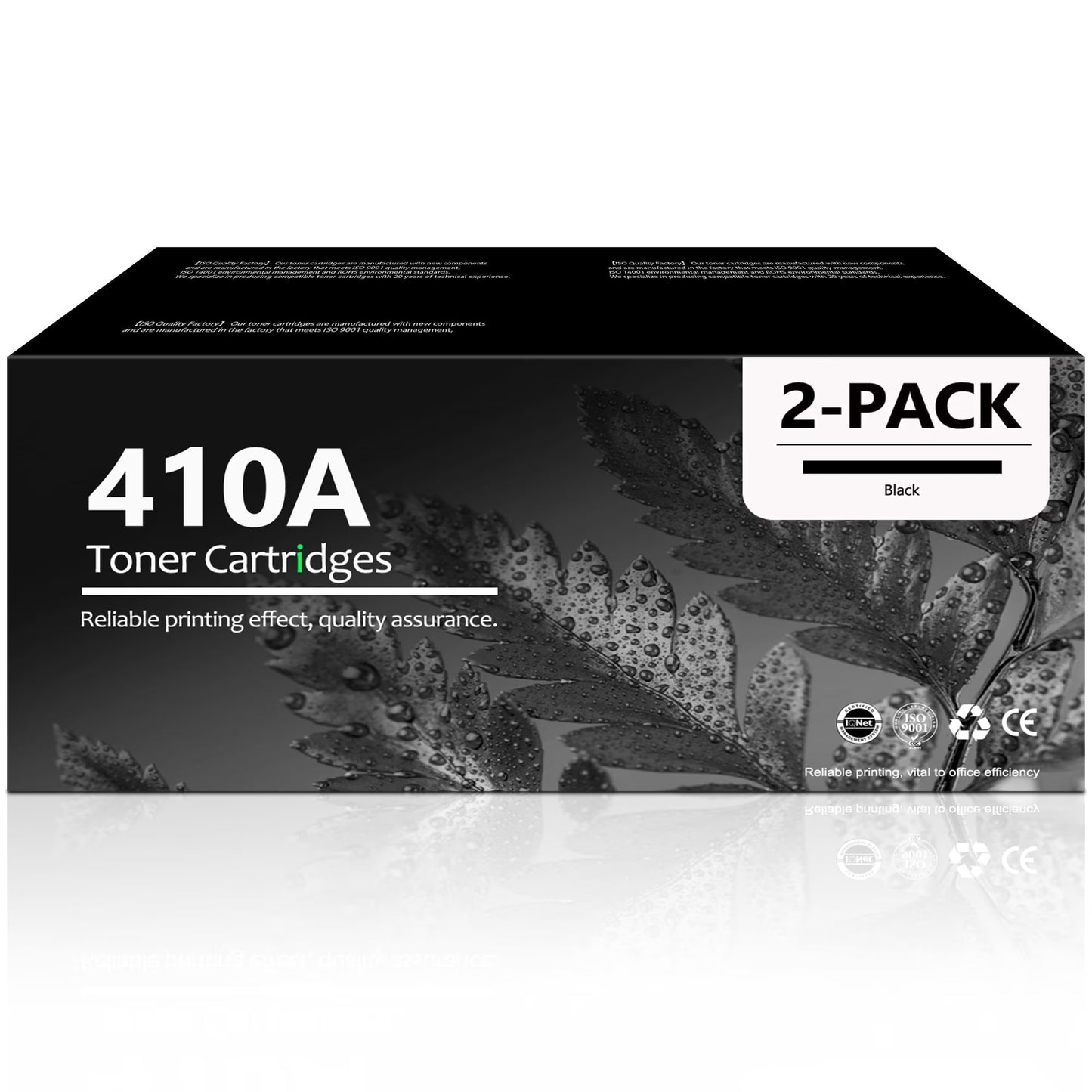410A Toner Cartridge Compatible for 410A BlackToner Cartridge for Color LaserJet Pro M477fnw M452dn Printer