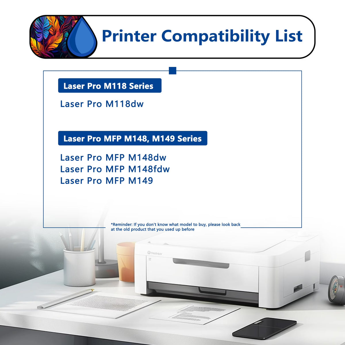 94X Toner Cartridge 2 Pack Compatible for 94X CF294X Black Toner Cartridges for Laser Pro M118, MFP M148, MFP M149 Series Printers
