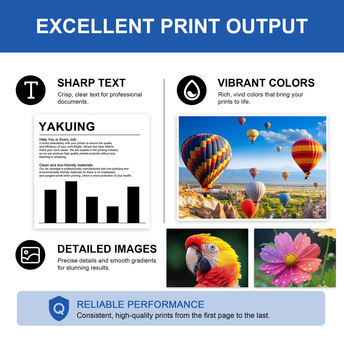 LC406 LC406XL Ink Cartridges Compatible for Brother LC406 LC406XL Ink Cartridge for MFC-J6955DW J6555DW HL-JF1 Printer (1 Black, 1 Cyan, 1 Magenta, 1 Yellow)