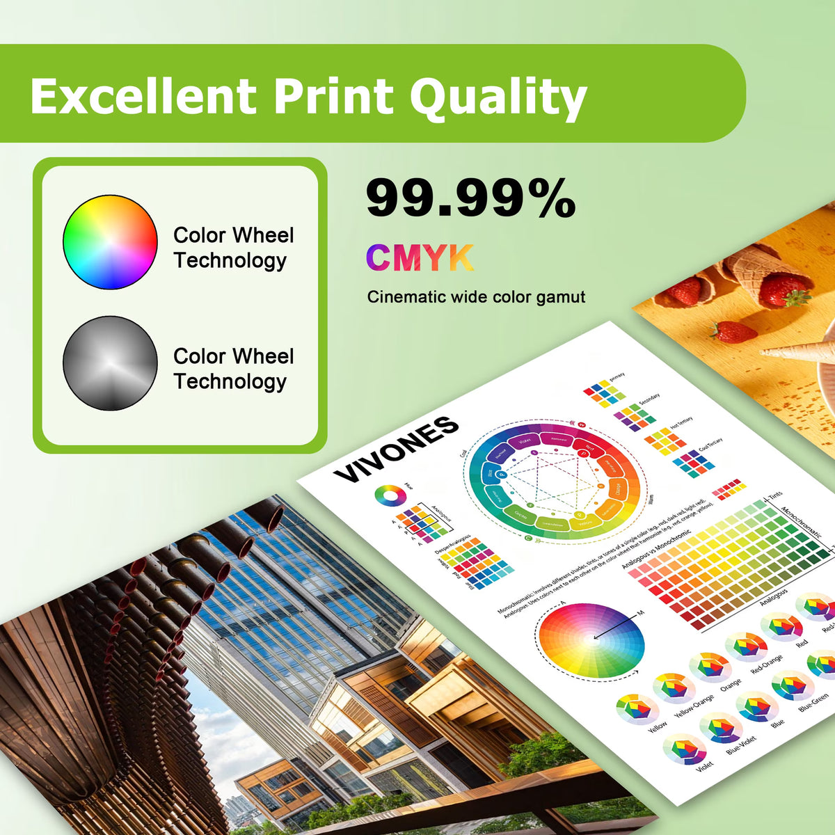 96 97 Ink Cartridges Combo Pack Compatible for 96 and 97 Ink Cartridge Work with Office Jet 7210 7210v Deskjet 5740 5740xi Photosmart 2605 2608 Printers (1 Black /1 Tri-Color)