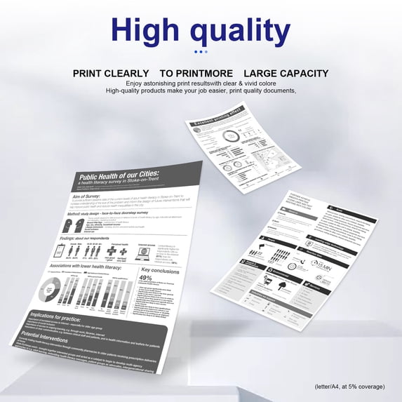 MLT-D111S Toner Cartridge High Yield Compatible for Samsung 111S MLTD111S MLT D111S for Xpress M2020W M2070FW M2070W M2020 M2024W Printer (1 Black)