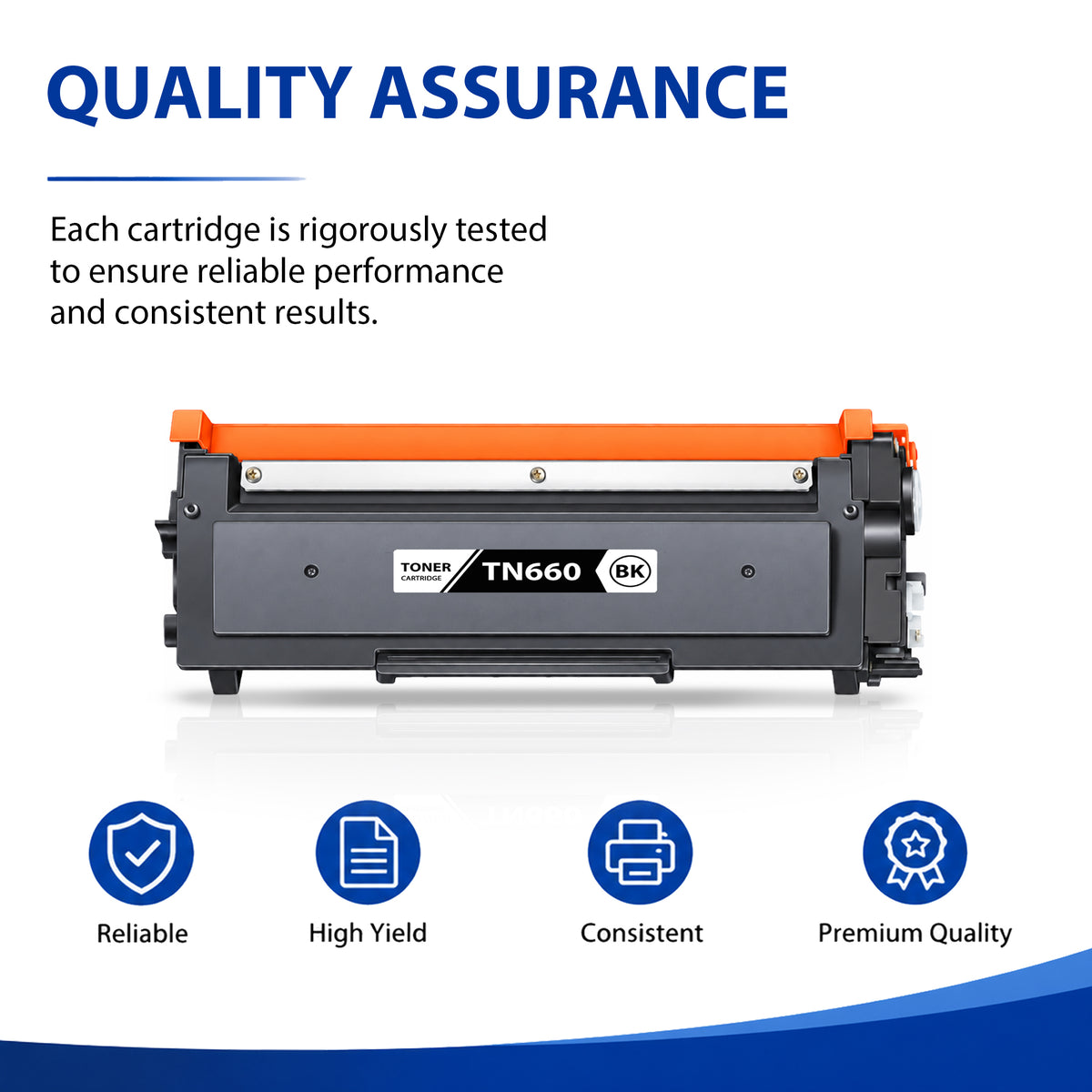 TN660 TN 660 Toner Cartridge Compatibles for Brother TN-660 TN630 Compatibles for MFC-L2700DW MFC-L2720DW HL-L2380DW HL-L2320D HL-L2340DW DCP-L2540DW Series Printers 2 Pack Black