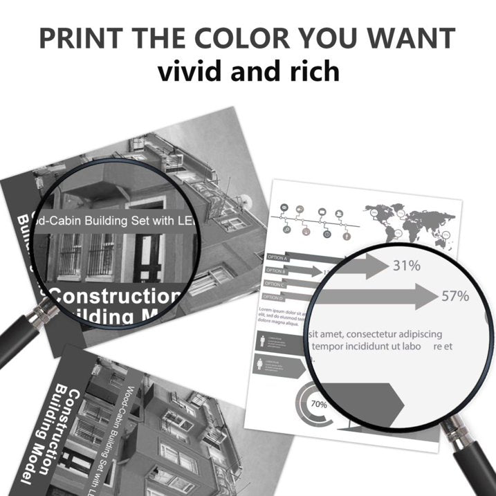 PB-210 PB210 High Yield Toner 2 Black Replacement for Pantum P2500W P2502W M6550NW M6600NW M6552NW Printer