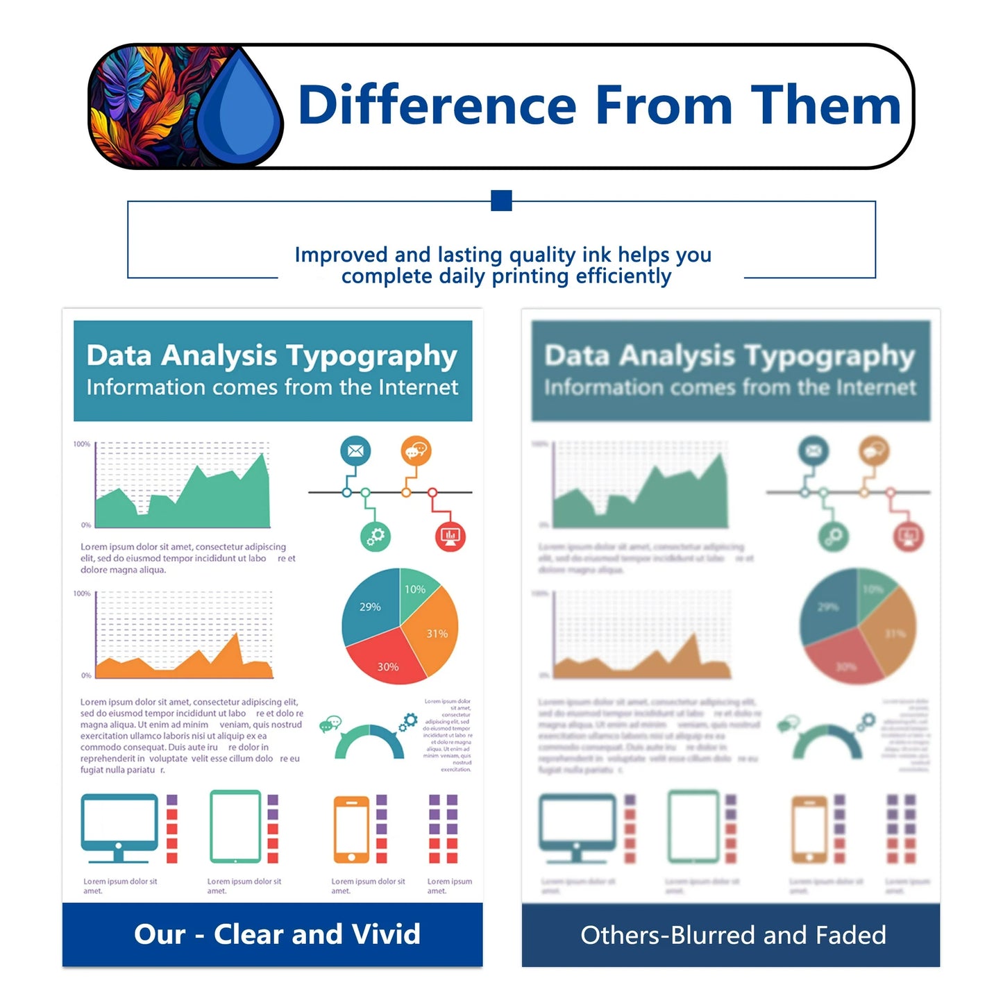 26A Toner Cartridge 4 Pack Compatible for HP 26A CF226A Black Toner Cartridges for Laser Pro M402 Series ; Laser Pro MFP M426 Series Printers