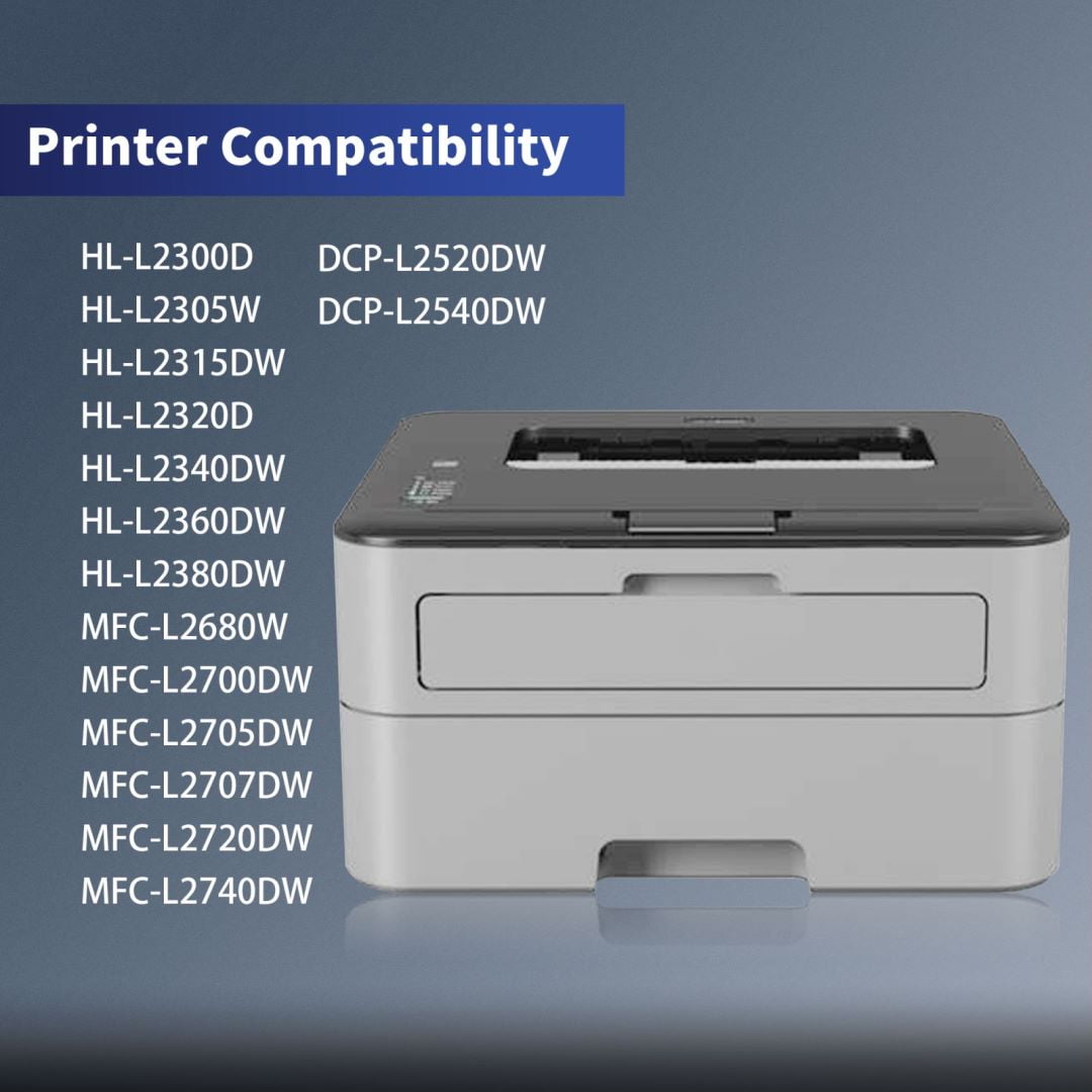 TN660 TN-660 TN 660 High Yield Toner Cartridge Replacement for Brother TN660 TN-630 Toner Cartridge for HL-L2360DW HL-L2380DW MFC-L2680W MFC-L2700DW Printer (2 Pack, Black)