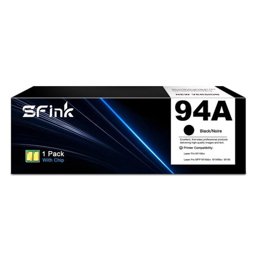 94A CF294A Toner Cartridge 1-Pack Black High Yield Compatible for HP94A 94X CF294X for LaserJet Pro M118dw MFP M148dw M148fdw M149 Printer