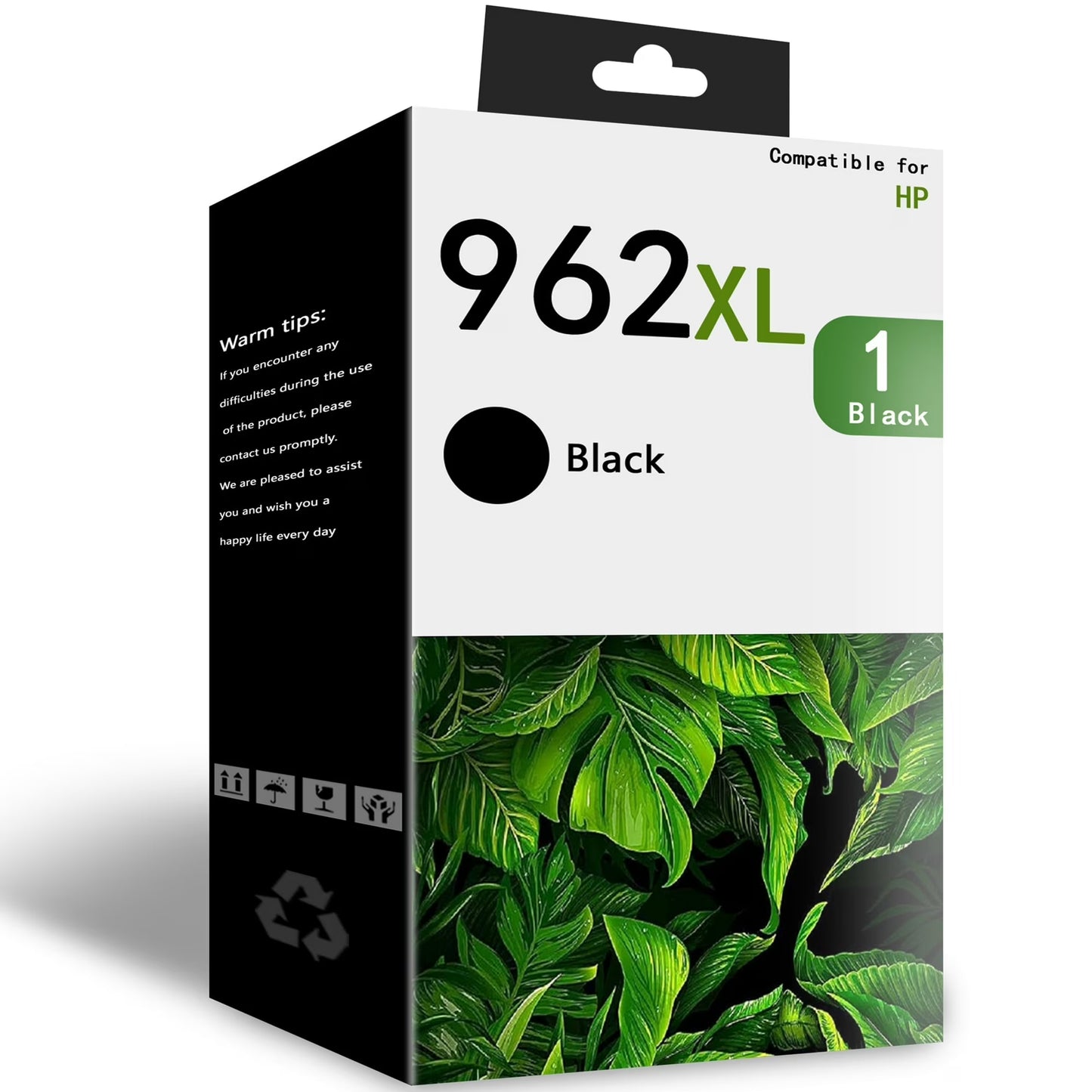 962xl 962 Ink Cartridge Compatible for HP 962 XL Ink Cartridge For 9020 9025e 9029 Printer 1-Pack