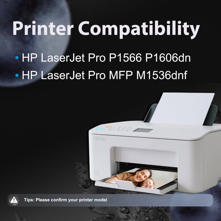 78A Toner Cartridge Compatible for 78A Black Toner Cartridge with LaserJet Pro P1566 P1606dn Printer Toner(4-Pack)