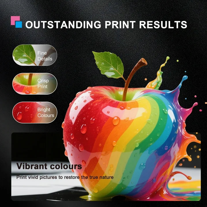 64 Ink Compatible for HP 64XL Ink Cartridge For Envy Inspire 7255e 7258e 7955e 7958e (Black, Tri-color, 2-Pack)