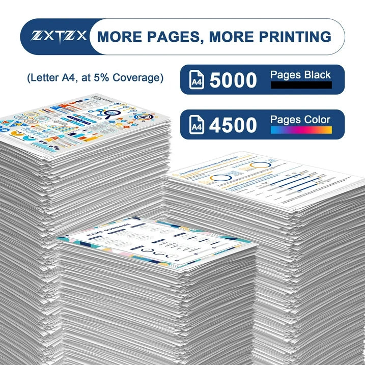 TN433 TN431 Toner Compatible for Brother TN433 Toner TN431 Toner Cartridges for MFC-L8610CDW Printer 4-Pack