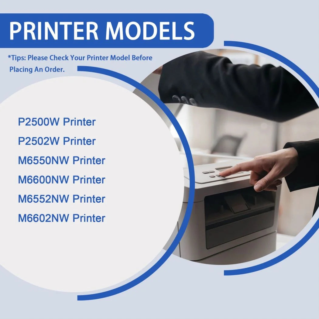 PB-210 PB210 Toner Cartridge 1 Black Replacement for Pantum P2500W P2502W M6550NW M6600NW M6552NW Printer