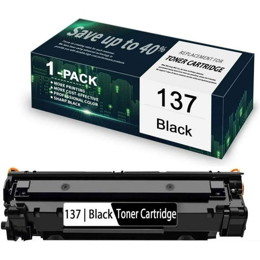 CRG 137 1-Pack Toner Cartridge Replacement for Canon imageCLASS MF242dw MF212w D570 Printer