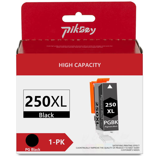 PGI-250XL PGI 250 XL Ink Cartridges (PGBK,1-Pack) - Compatible for Canon 250 Ink Cartridges for Canon PIXMA MX922 MX722 MG5420 MG5520 MG5620 MG6320 MG6420 MG6620 MG7120 MG7520 iP8720 Printers