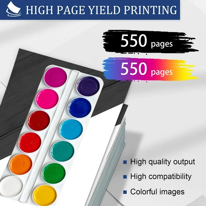 LC401 Ink Cartridges Replacement for Brother LC401 LC401XL for MFC-J1010DW MFC-J1012DW MFC-J1170DW Printer (5 Pack)