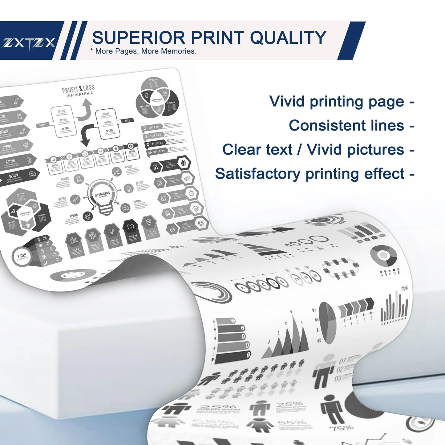 TN420 Toner Cartridge Compatible for Brother TN420 Black Toner Cartridges 2 Pack