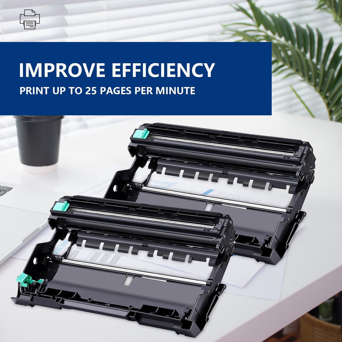 DR420 DR-420 Drum Unit Compatible for Brother DR 420 HL-2230 MFC-7360N DCP-7065DN Intellifax 2840 Printer (1 Pack, NOT Toner)