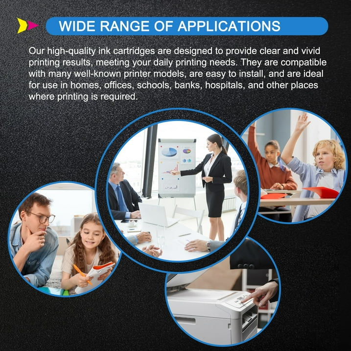 250 251 XL 5 Pack Printer Ink Compatible Replacement for Canon 250 251 Ink