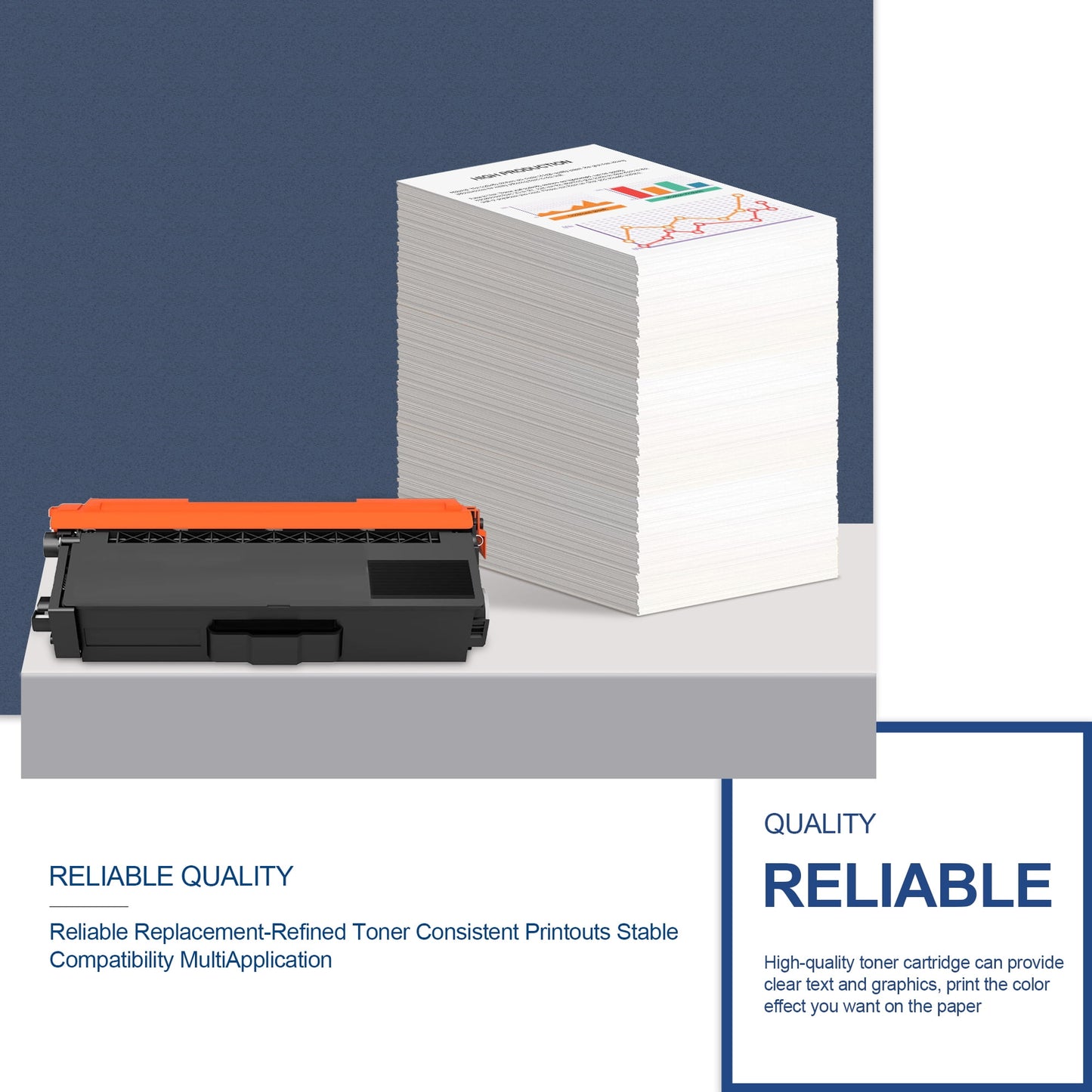 TN431 Toner Cartridge High Yield Replacement for Brother HL-L8360CDWT HL-L9310CDW MFC-L9570CDW MFC-L9570CDWT Printer, 5 Pack(2×Black, 1×Cyan, 1×Magenta, 1×Yellow).