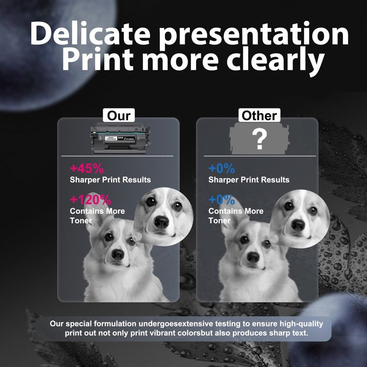 89A Black Toner Cartridge Compatible for 89A Toner(with Chip)for Laserjet Enterprise MFP M528dn M528f Printer(2-Pack)
