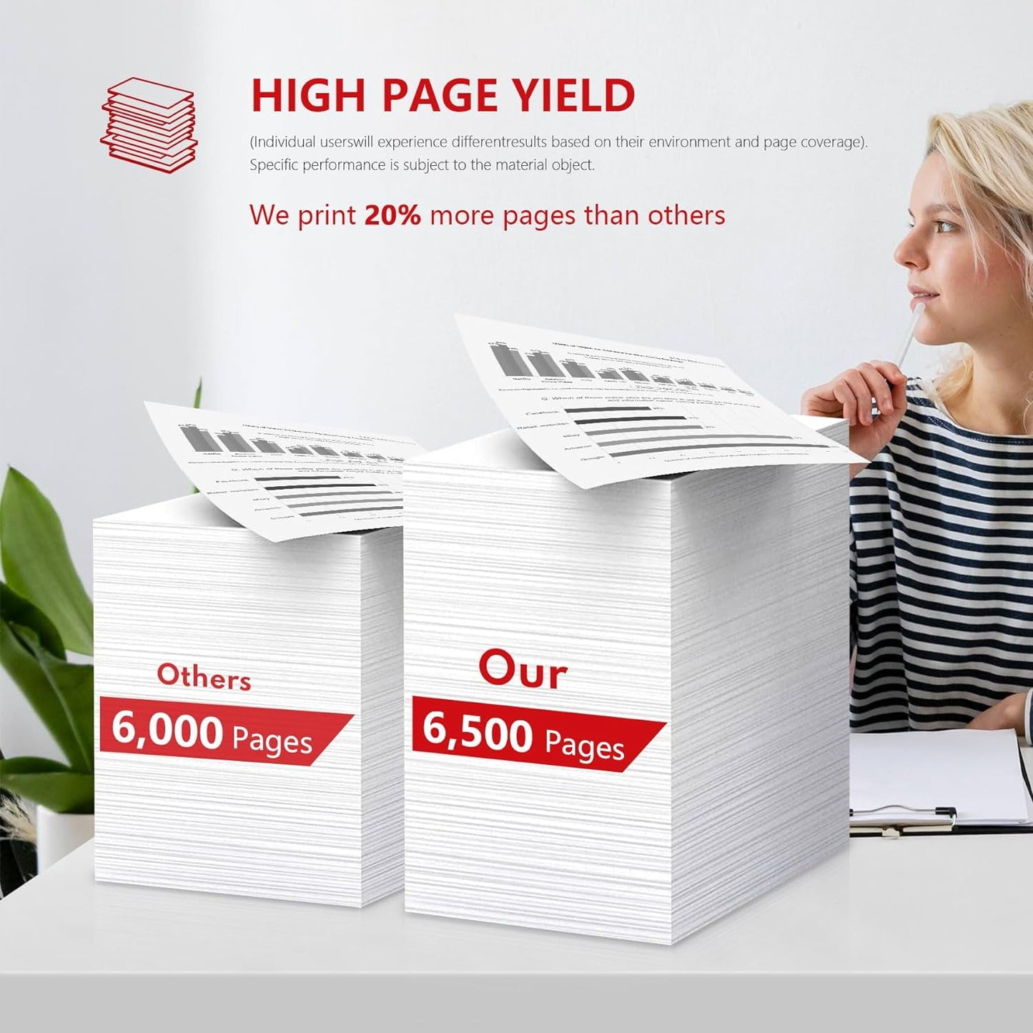 125 Toner Cartridge 1 Black 125 Toner Replacement for Canon 125 ImageCLASS LBP6030w LBP6000 MF3010 Printer