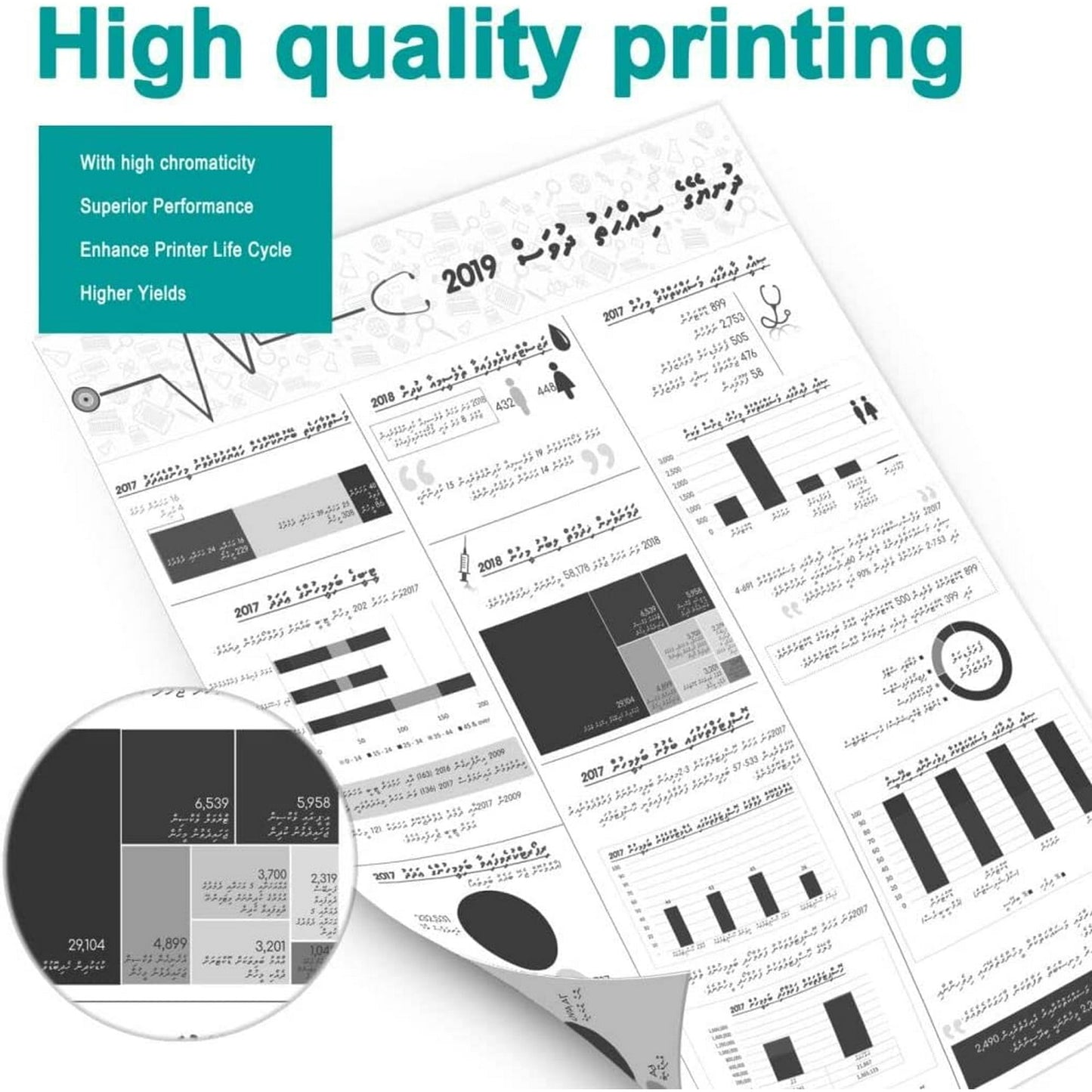 F165400 Toner Cartridge: F165400 Toner Cartridge Replacement for Canon F165400 Printer